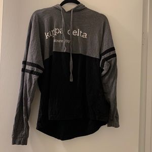 Kappa Delta Long Sleeved hooded shirt